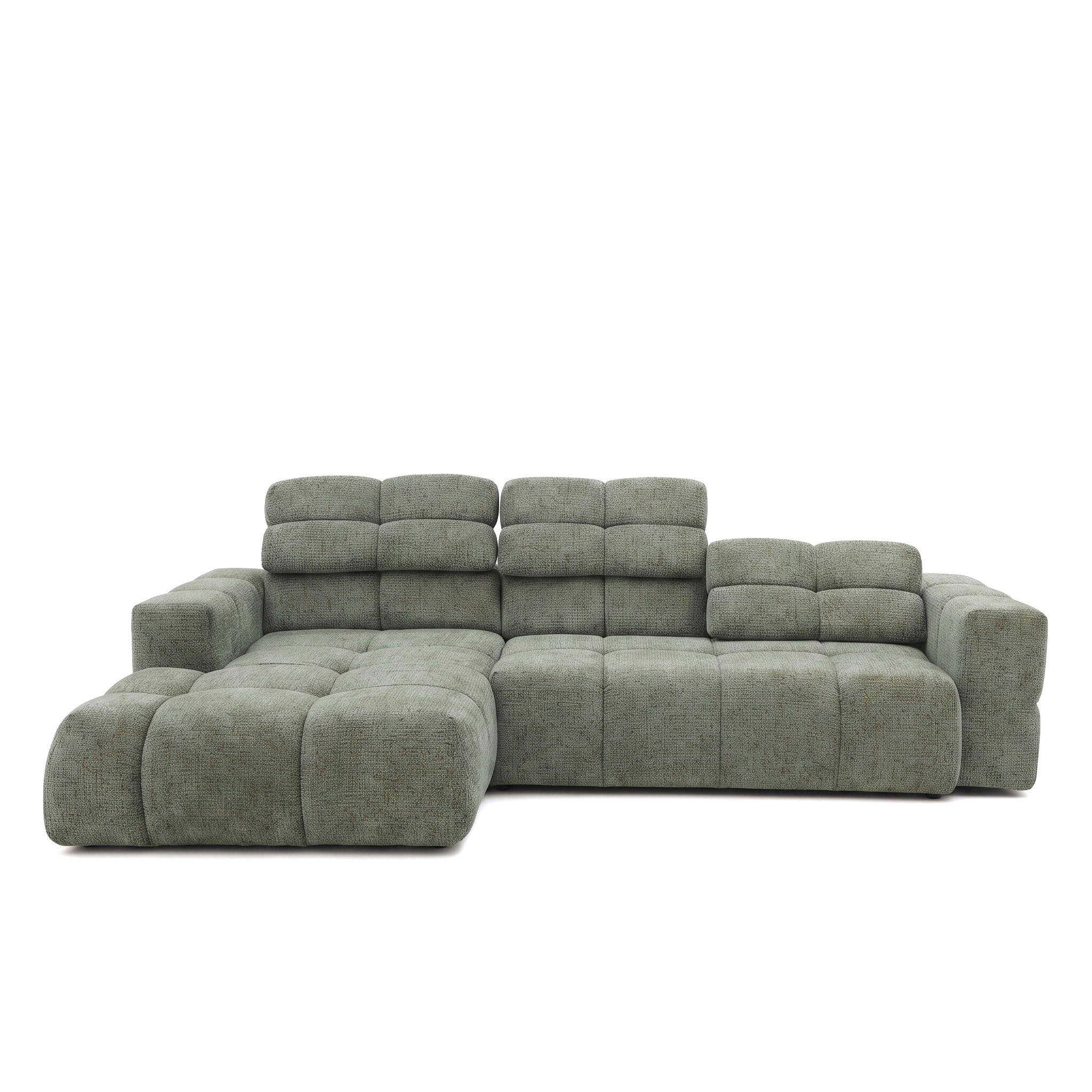 Muffo Ecksofa Hellgrün 315x176 cm