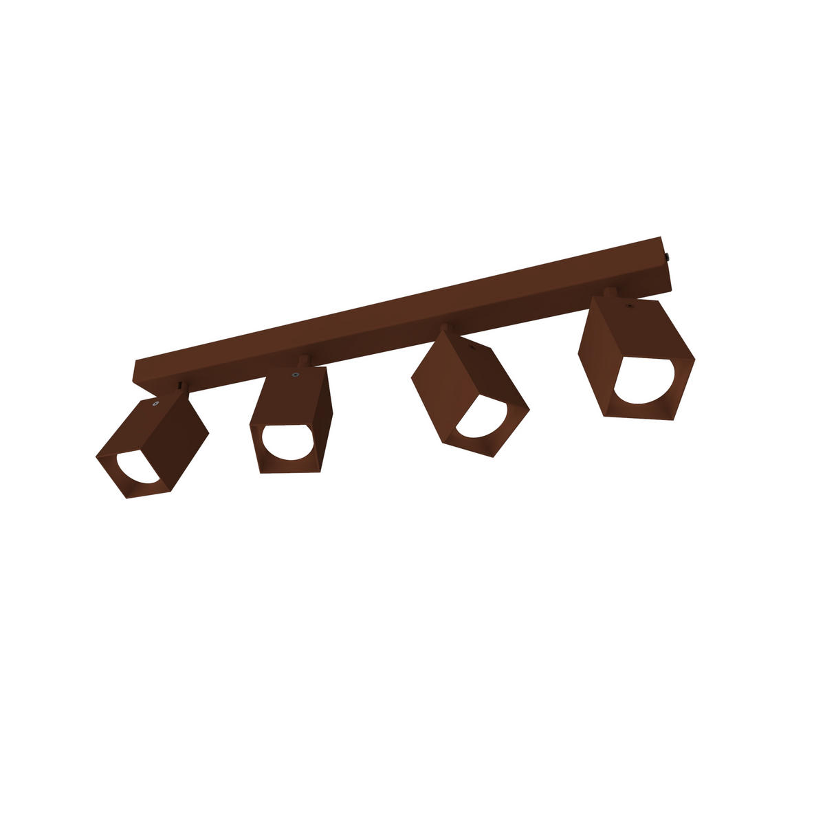 DECKENLEUCHTE - Dunkelbraun, Metall (6/60/18cm) - Lumicom