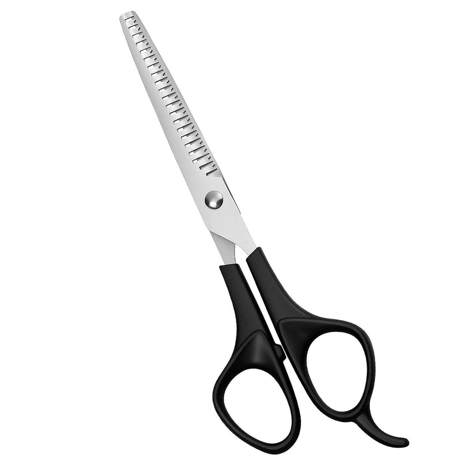 HAARSCHERE Set 1 Stück Schwarz - Schwarz, Metall (6/1/16.5cm)