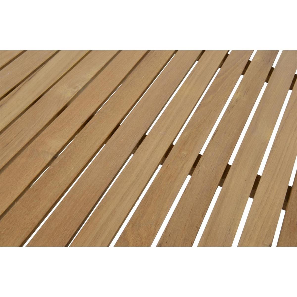 GARTENTISCH Monza - Anthrazit - 150/90/75,5 cm - Dunkelgrau, Metall (150/90/75cm) - Lesli Living