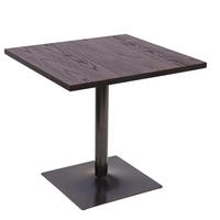BISTROTISCH eckig Dunkelbraun - Dunkelbraun, Holz (80/80/75cm) - MCW