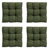 SITZKISSEN Panama 47/47 cm 4er-Set - Waldgrün, Textil (47/8/47cm) - Madison