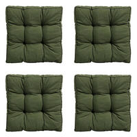 SITZKISSEN Panama 47/47 cm 4er-Set - Waldgrün, Textil (47/8/47cm) - Madison