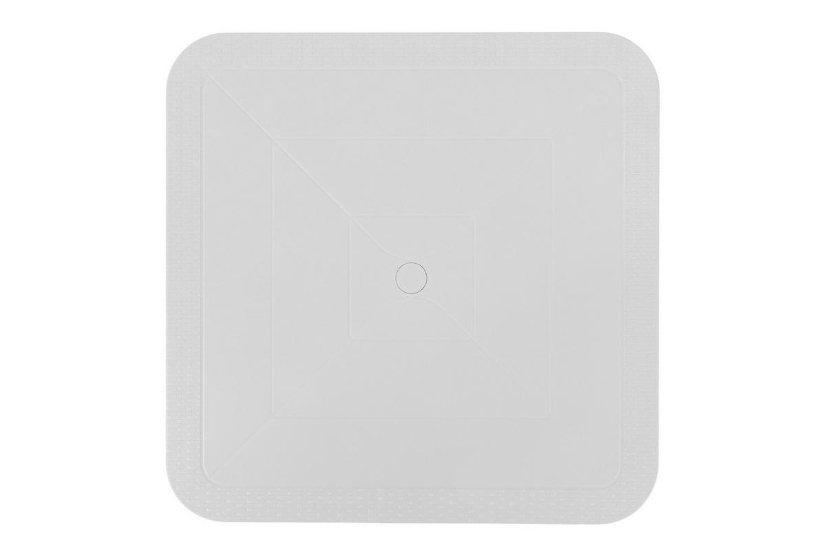 GARTENTISCH LEOPSI, Weiß - Weiß, Kunststoff (80/80/72cm) - KONSIMO®