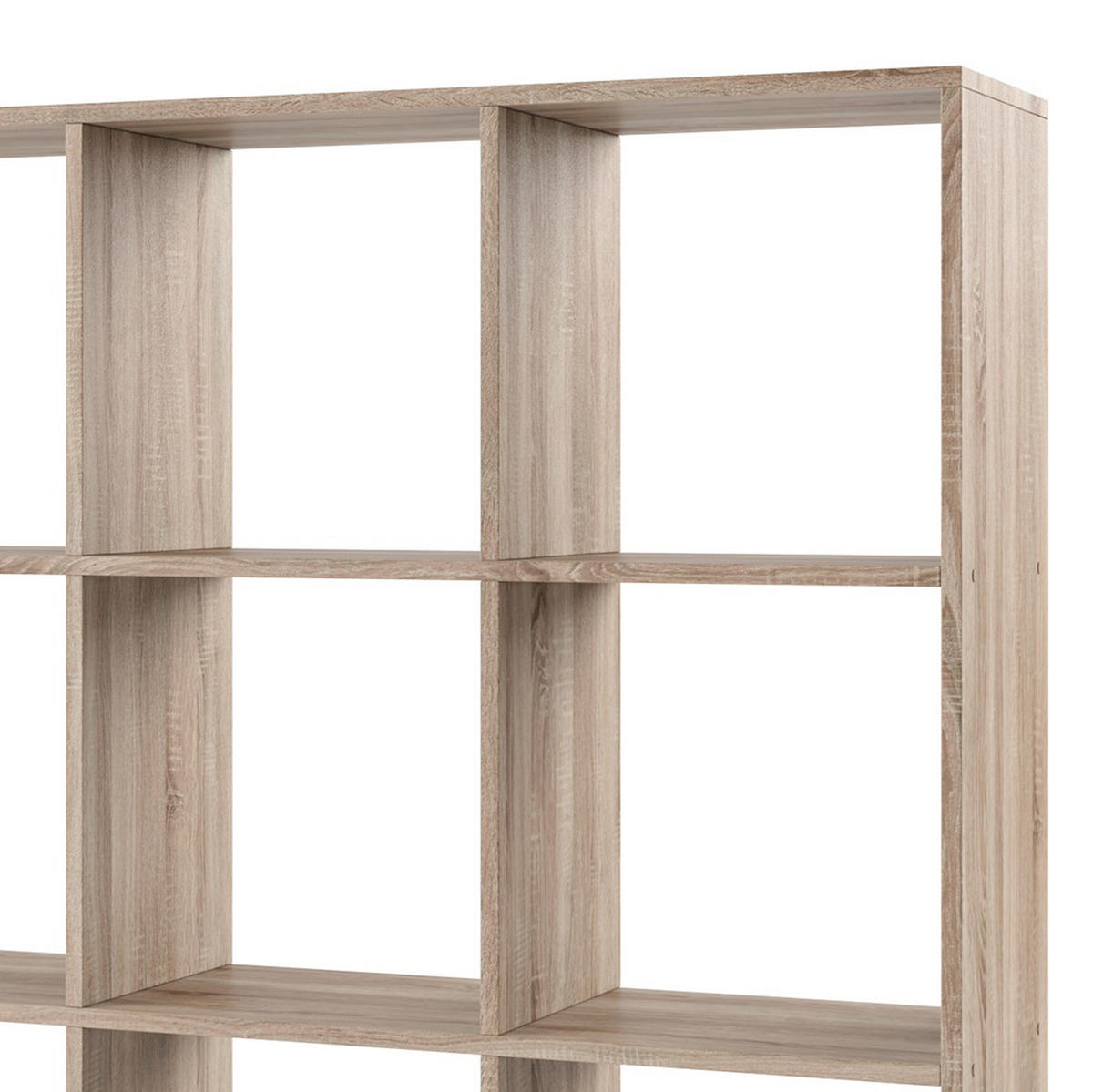 RAUMTEILER Karree Sonoma 138.5 x 142.5 cm - Sonoma Eiche, Holzwerkstoff (138.5/142.5/29cm) - Vicco