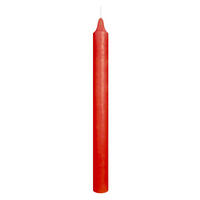 MARBLE Leuchterkerzen durchgefärbt Rubin Rot 250 x 22 mm, 20er Set - Rot, Paraffin (2.2/25/25cm) - Wiedemann Kerzen