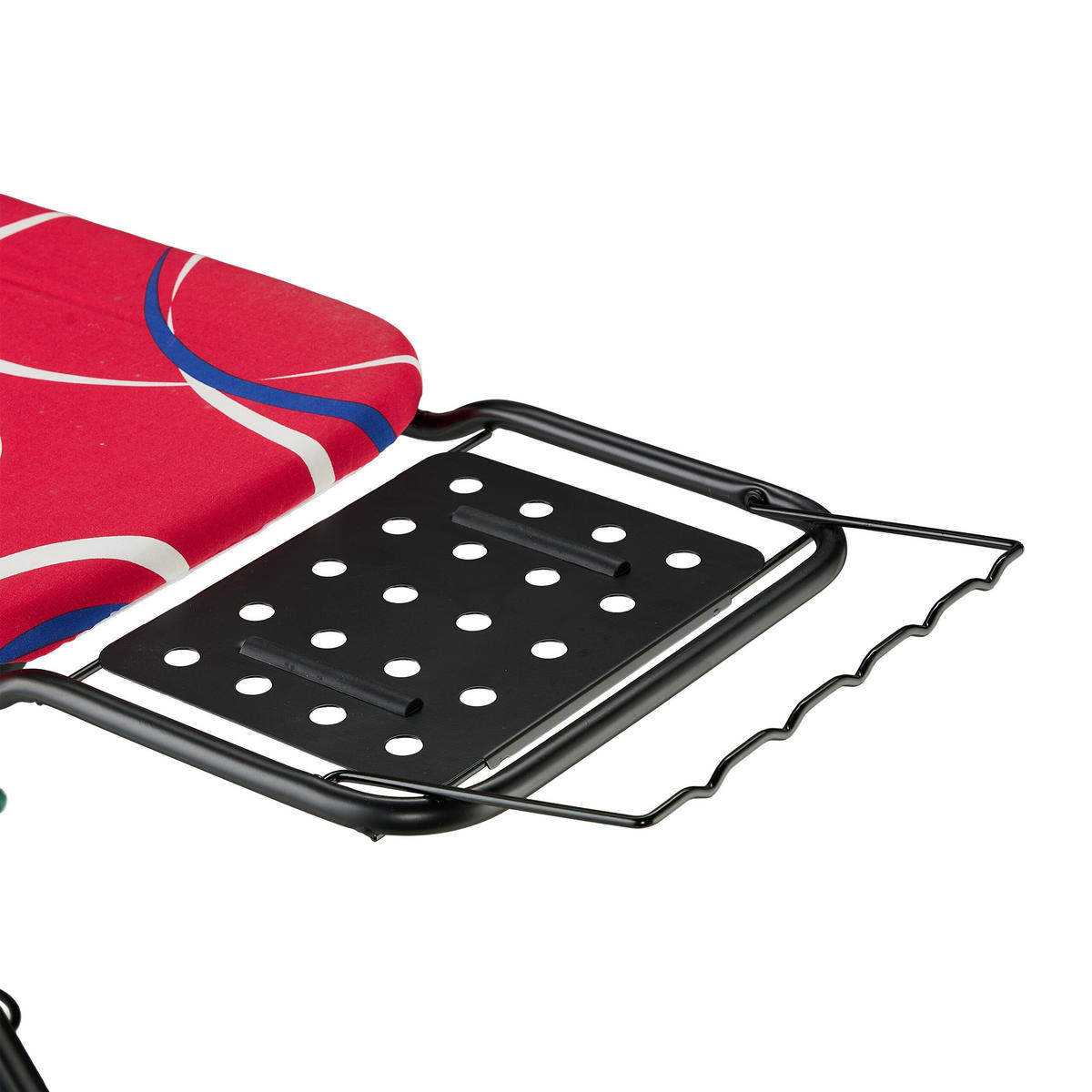 ŽEHLIACA doska - viacfarebná, kov/textil (132.5/33.5cm) - Relaxdays