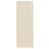 WOLLTEPPICH-LÄUFER Nuria Cream 70x200 cm - Creme, Textil (70/200cm) - benuta Pure