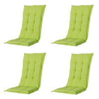 GARTENSTUHLKISSEN Panama 123/50 cm 4er-Set - Limette, Textil (50/7/123cm) - Madison