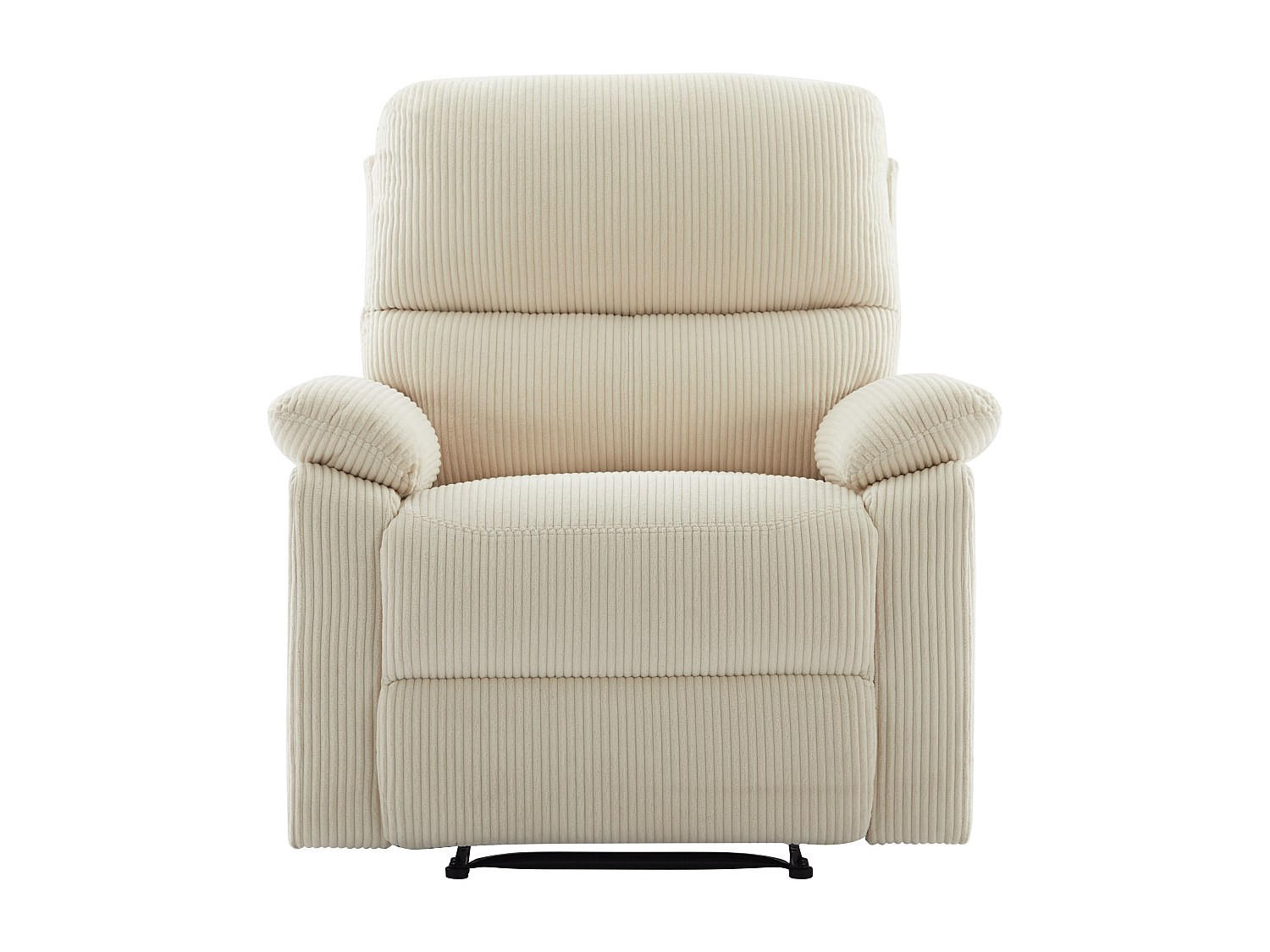 RELAXSESSEL - 1 Person - Stoff - Beige - - Beige, Textil (91/102/89cm) - Vente-Unique