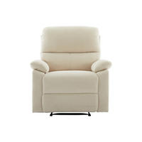 RELAXSESSEL - 1 Person - Stoff - Beige - - Beige, Textil (91/102/89cm) - Vente-Unique