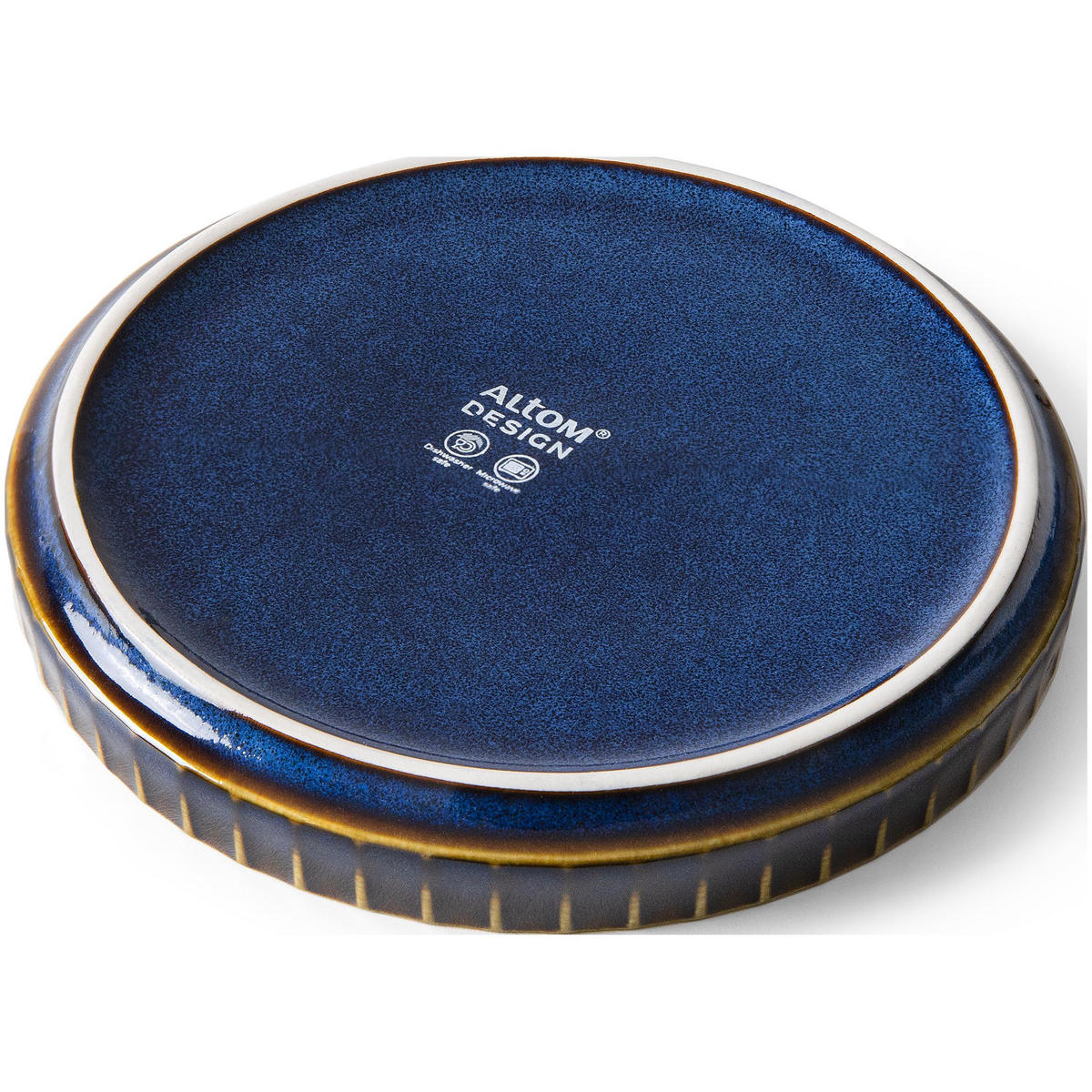 TEESERVICE AD STRIPES 6 PERSONEN, 18-tlg - Dunkelblau, Keramik (21/9/21cm) - KONSIMO®