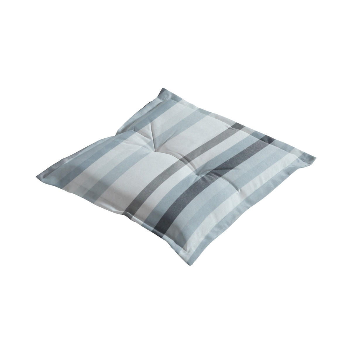 SITZKISSEN Righe 50/50 cm 4er-Set - Grau, Textil (50/5/50cm) - Madison