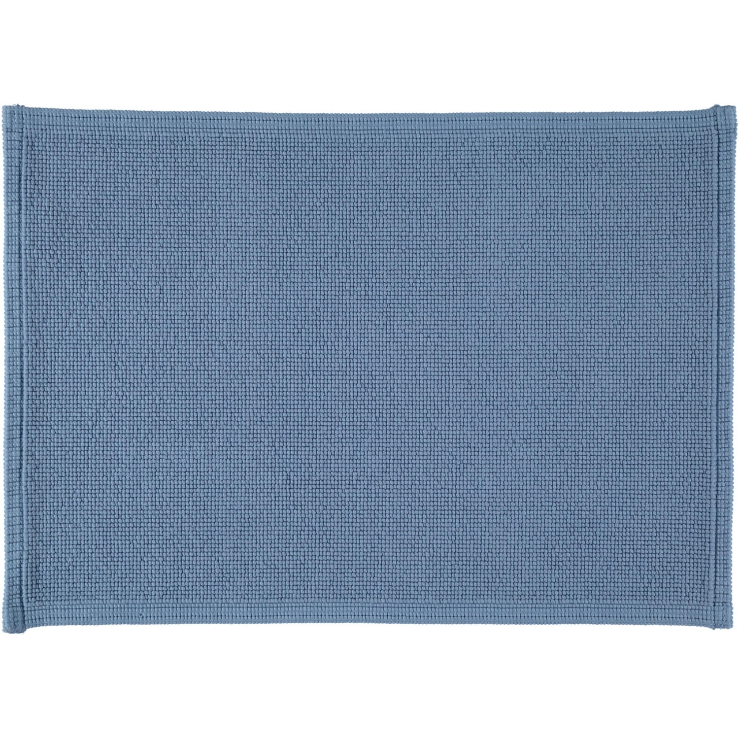 BADEMATTEN PLAIN AQUA - 78 - Blau, Textil (50/70cm) - Rhomtuft