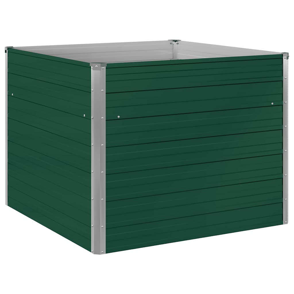 HOCHBEET 100 x 100 x 77 cm Verzinkter - Grün, Metall (100/77/100cm)