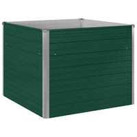 HOCHBEET 100 x 100 x 77 cm Verzinkter - Grün, Metall (100/77/100cm)