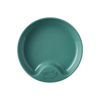 LERNTELLER Mio deep turquoise ø 17,6 cm - Türkis, Kunststoff (17.6/3.5/17.6cm) - Mepal