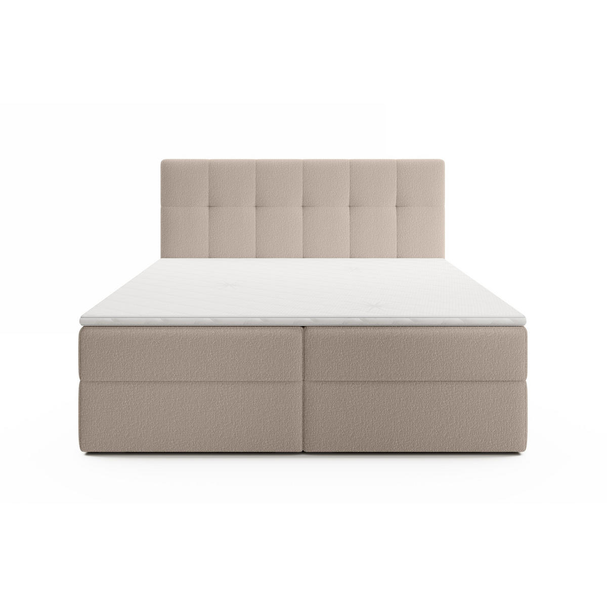 DOPPELBETT Oreno Royal 200x200 cm, Beige - Beige, Textil (200/200cm) - Fedve