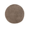 HOCHFLORTEPPICH Soho Taupe ø 200 cm rund - Taupe, Kunststoff (200/200cm) - benuta