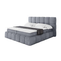 BOXBETT - AURI-H3 - 120x200 Grau Casablanca - Grau, Holzwerkstoff (120/200cm) - ALTDECOR