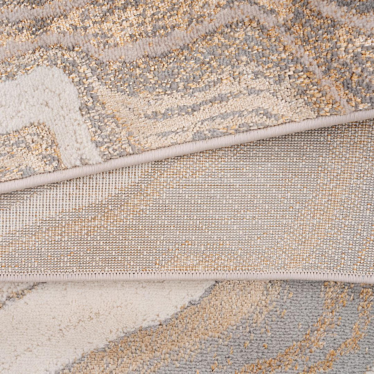 WEBTEPPICH Voyage Voyage Aliz Beige - Beige, Textil (119/170cm) - Kukoon Rugs