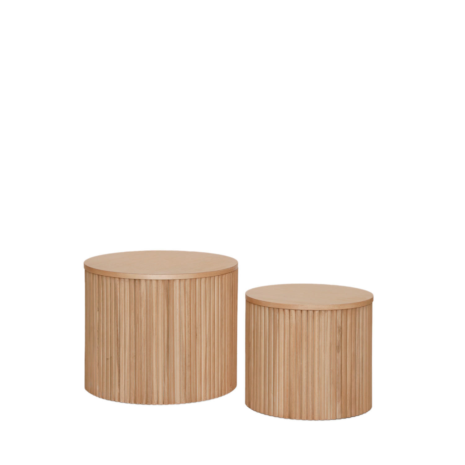 Klast Home Couchtisch Natur 50x40x50 cm
