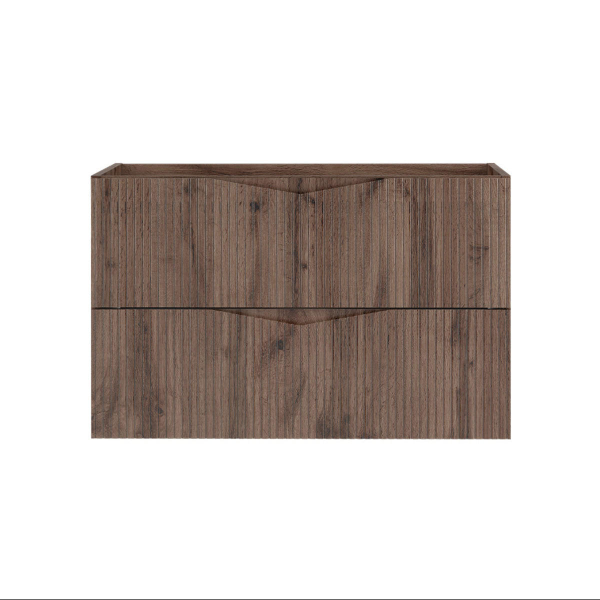 WASCHTISCHUNTERSCHRANK 80cm Tao Holz - Braun, Holzwerkstoff (80/50/46.5cm) - Petits-meubles