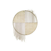 WANDDEKO Gold 60/80 cm - Goldfarben/Weiß, Metall (2.74/80/2cm) - KUNSTLOFT