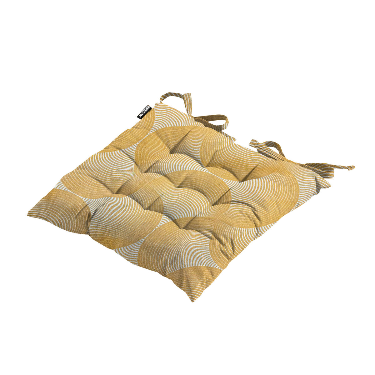 SITZKISSEN Napels - Gelb - 46/46/8 cm - 4er-Set - Gelb, Textil (46/8/46cm) - Madison