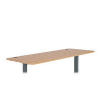 SCHREIBTISCHPLATTE Eiche Dekor - Eichefarben, Holz (80/160/2cm) - MCW