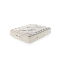 MATRATZE Biocrystal Gold Spring - 140X200 cm - Grau, Textil (140/200cm) - Moonia