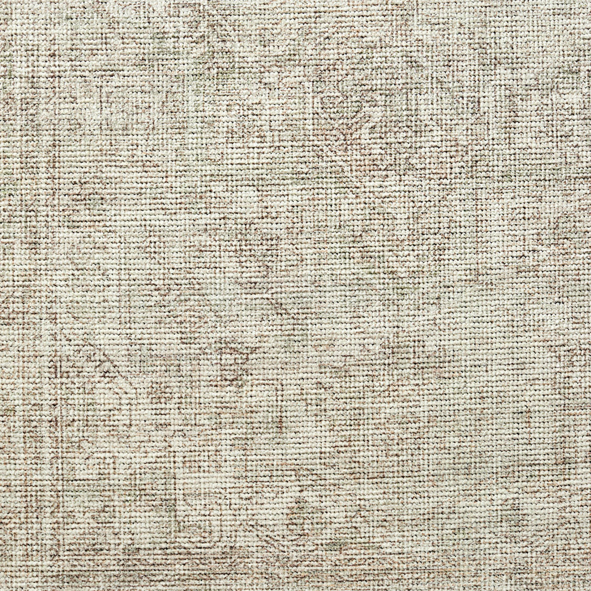 VINTAGE-TEPPICH 160/220 cm Salbeigrün/Creme - Grün, Textil (160/213cm) - LIVABLISS