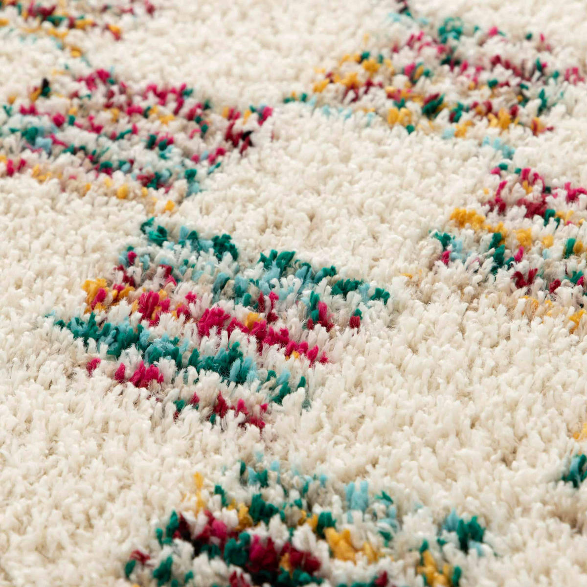 TEPPICH, Weiß - Weiß, Textil (160/230cm) - Oviala
