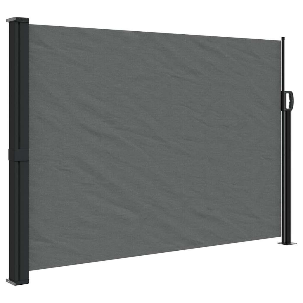 SEITENMARKISE Ausziehbar Anthrazit 140x500 cm - Anthrazit, Textil (500/140/500cm) - furnicato