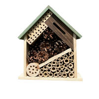 INSEKTENHOTEL 22.5/8.3/26.2 cm - Multicolor, Holz (8.3/26.2/22.5cm) - Authentics