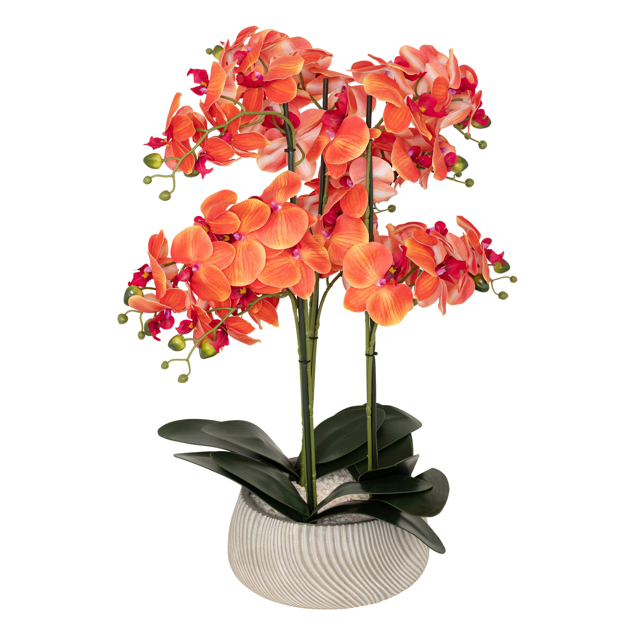 KÜNSTLICHE ORCHIDEE Sanae 65 cm - Multicolor, Kunststoff (65cm) - Atmosphera Createur d´interieur