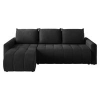 ECKSOFA Sprint - Schwarz, Holz/Kunststoff (230/149cm) - MIRJAN24