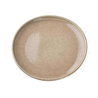 DESSERTTELLER Basic Nature Beige 21x21x 2,5 cm Keramik - Beige, Keramik (21/21/2.5cm) - Mondex
