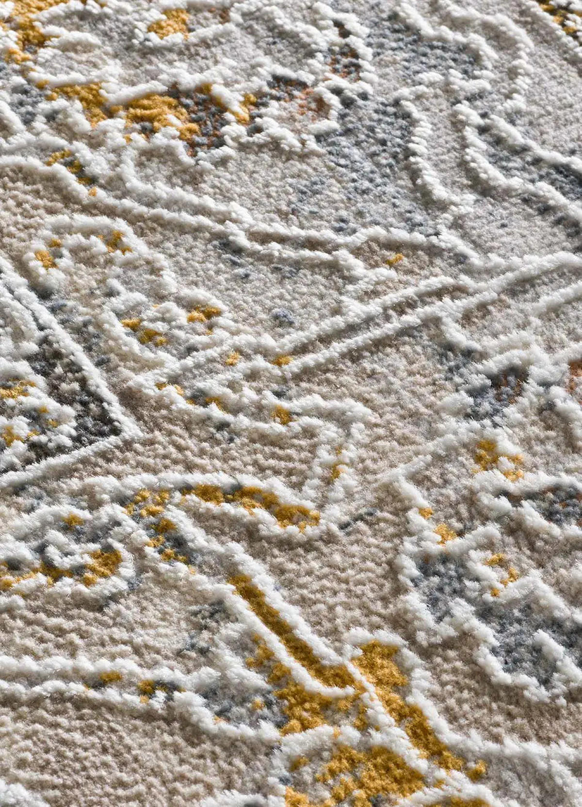 KURZFLORTEPPICH Beige / Mehrfarbig Berta 115/170 cm - Multicolor, Textil (115/170cm) - Atticgo