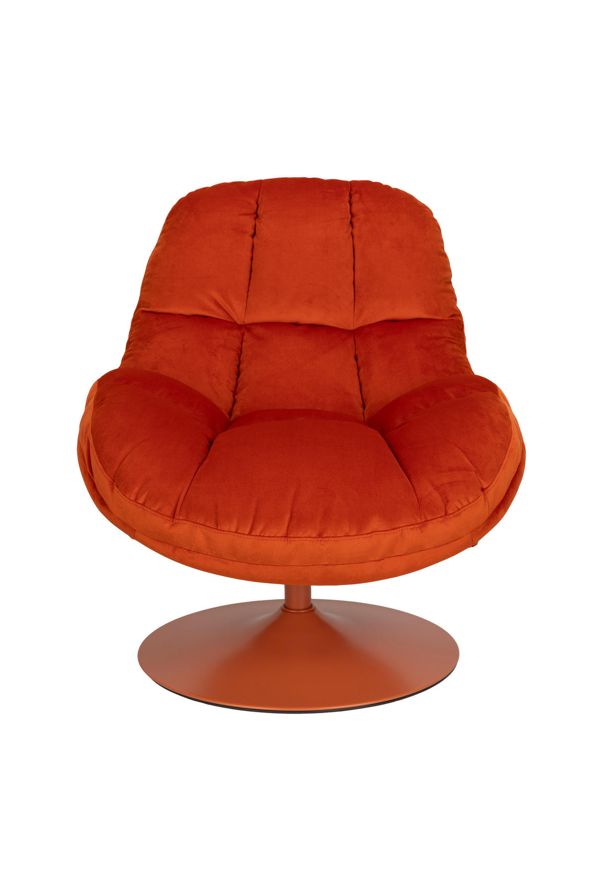 SESSEL Beefy - Orange - 84.5/76.5/84.5 cm - Orange, Textil (76.5/84.5/84.5cm)