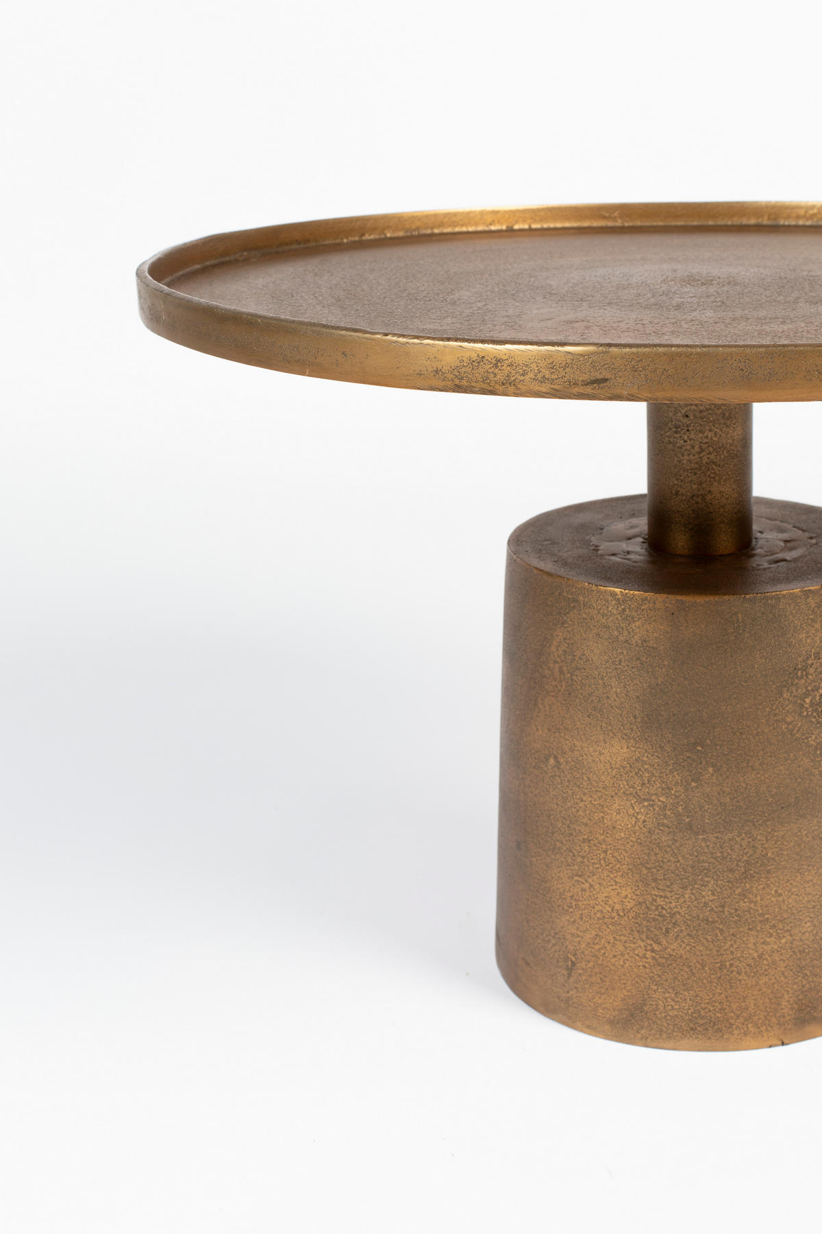 COUCHTISCH Mason - Gold - 60/60/40 cm - Goldfarben, Kunststoff (60/60/40cm)