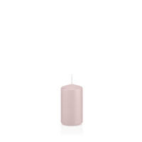 STUMPENKERZEN Rosé Ø 38 x 80 mm, 24 Stück - Rosa, Paraffin (4/8cm) - Wiedemann Kerzen