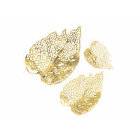 WANDDEKO Gold 60/47 cm - Goldfarben, Metall (3.01/47/2cm) - KUNSTLOFT