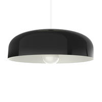 HÄNGELEUCHTE Tuzzi - Schwarz, Metall (40/40/10cm) - Lumicom