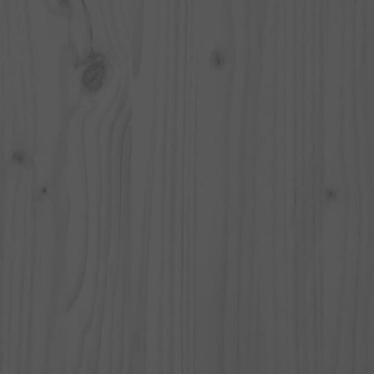 GARTENSOFA LYZOD 63.5/57.5/60 cm （2-SITZER） - Grau, Holz (63.5/57.5/60cm) - ZMH