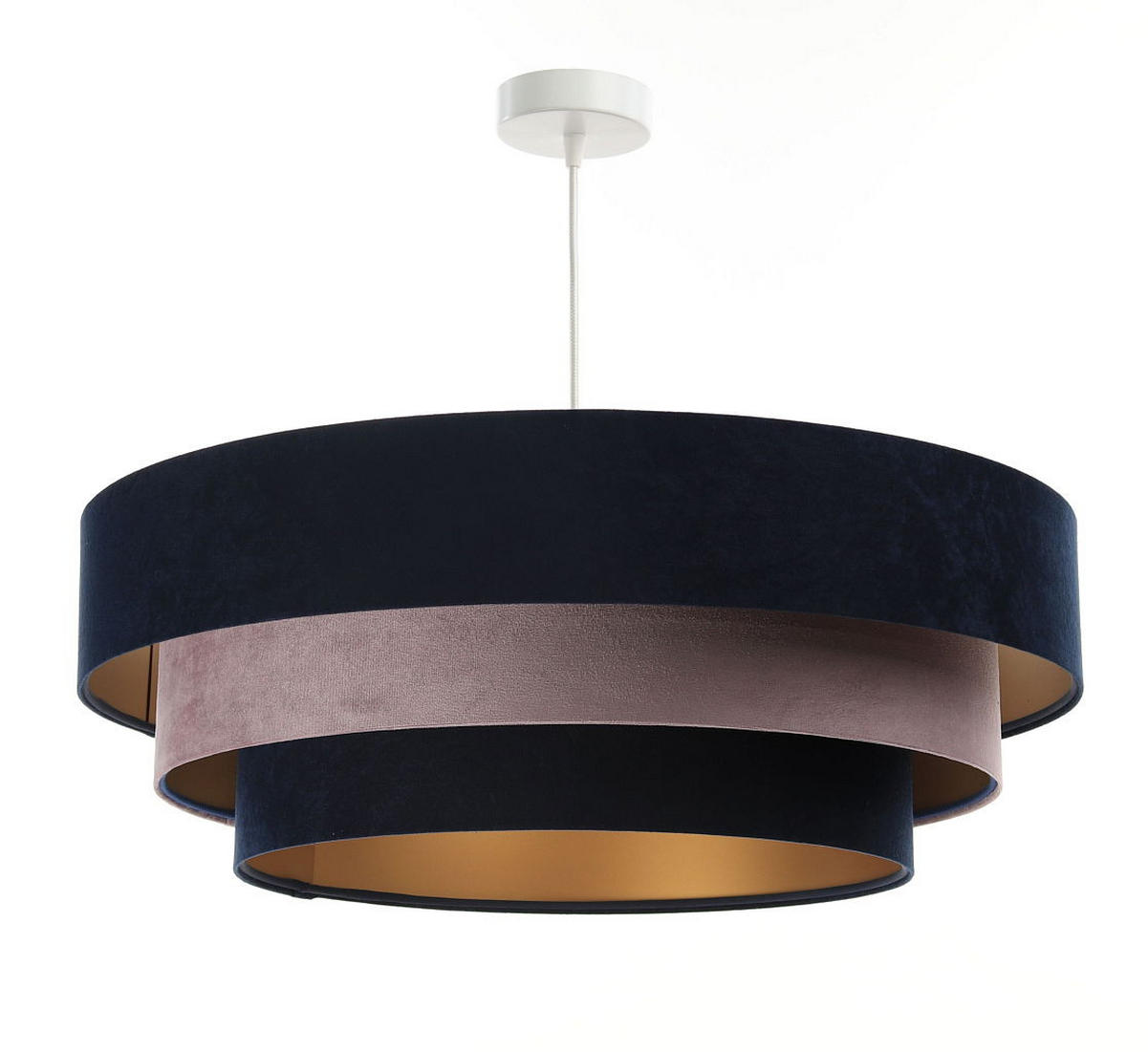 HÄNGELEUCHTE Blau 60/20 cm - Blau, Kunststoff (60/1/20cm) - ONZENO