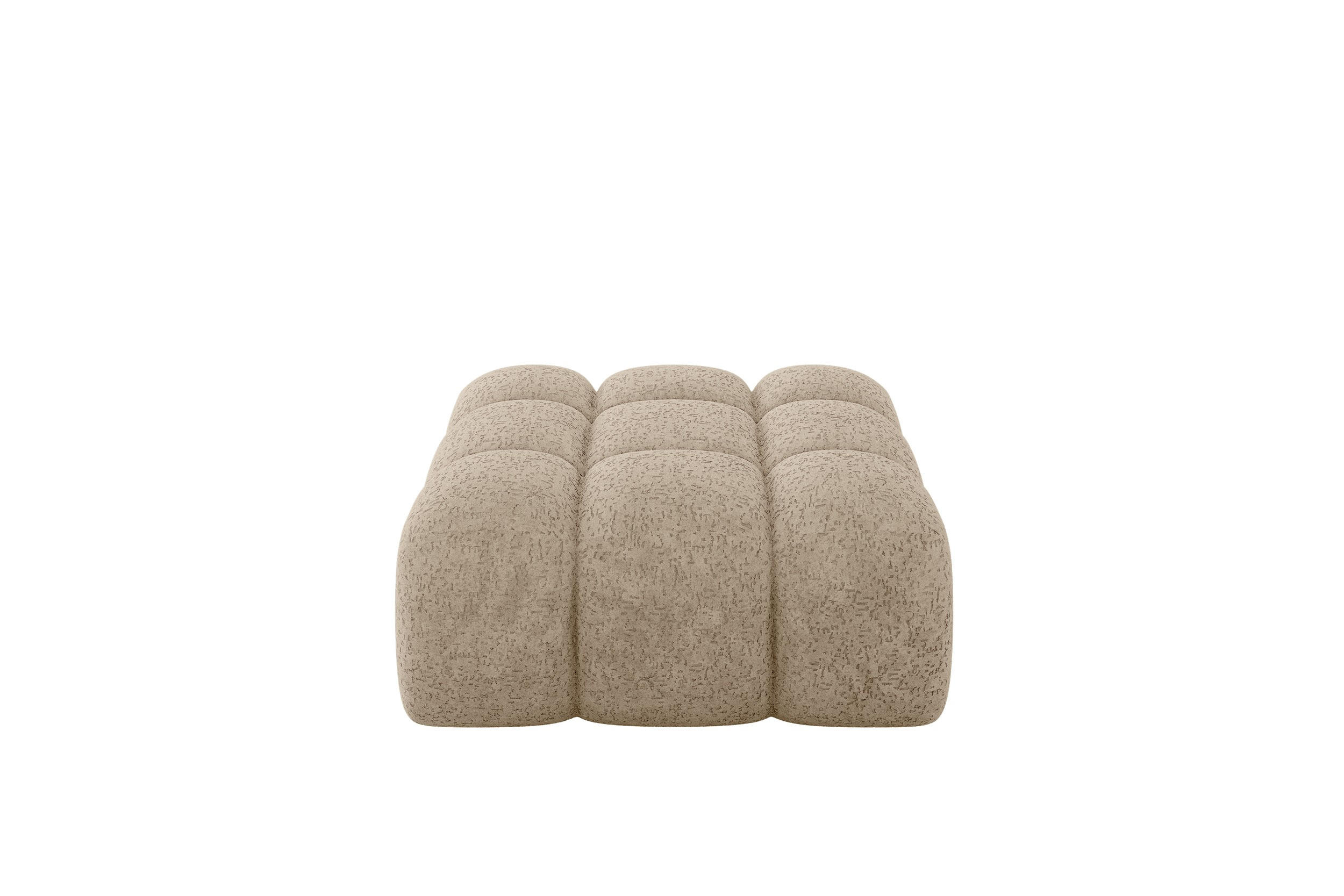 ALTDECOR TABURET OLEA-PUF 91x87x44 cm Hnědá Žinylka