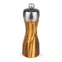SALZMÜHLE Fidji 15cm Buchenholz Olivenholz Stahlmahlwerk - Braun, Holz (5.2/15/5.2cm) - PEUGEOT