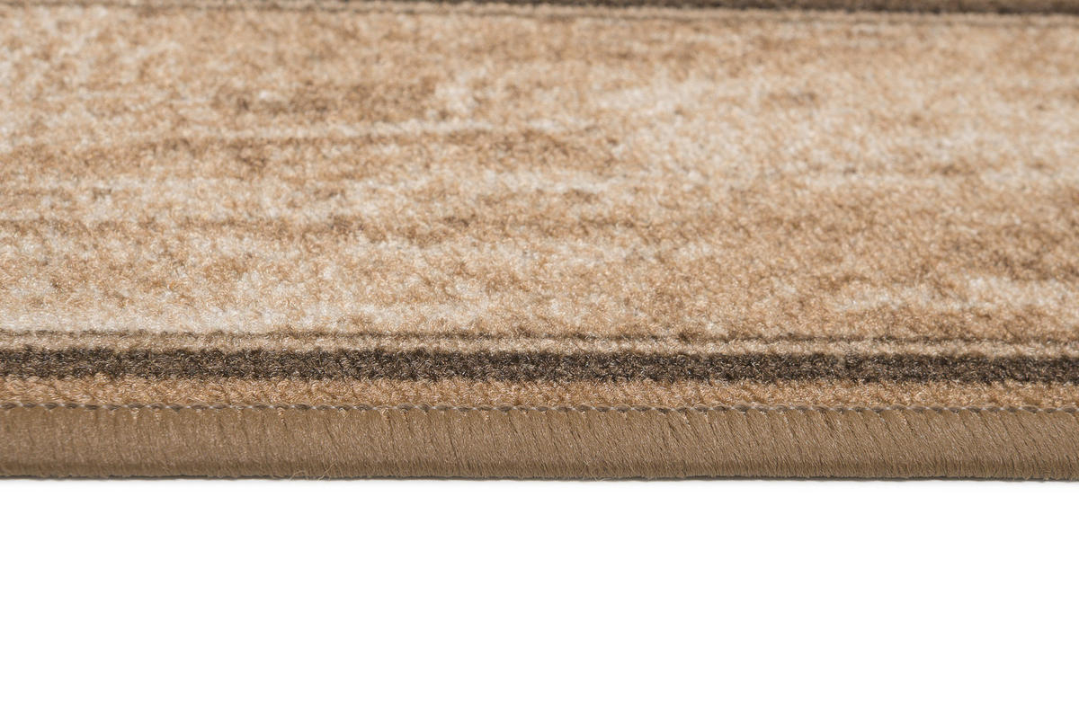 TEPPICHLÄUFER Anti-Rutsch Braun rutschfest Gummiunterlage 67/1000 cm - Braun, Textil (67/1000cm) - Tapiso