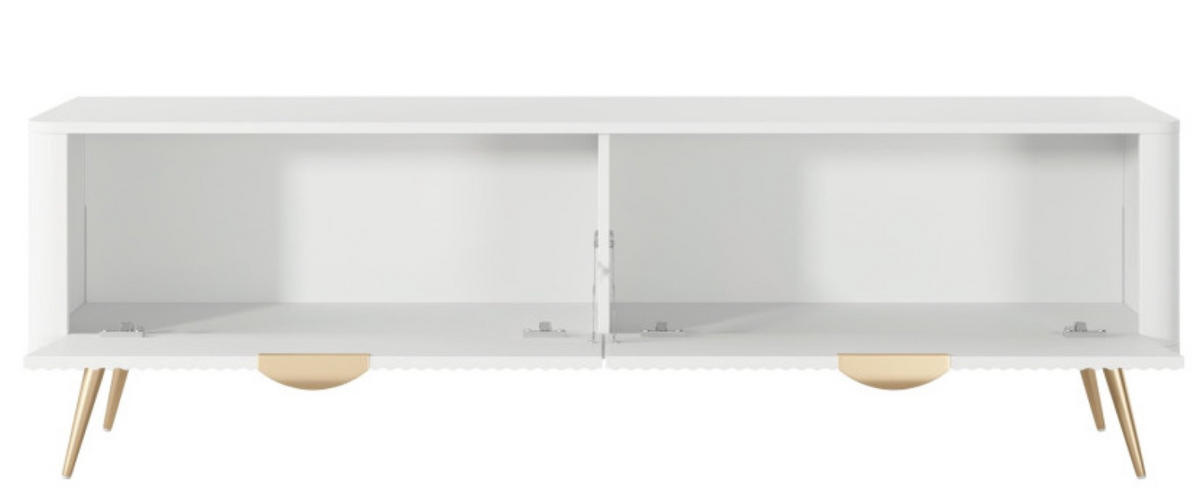 TV-SCHRANK Weiss Rtv - Weiß, Holzwerkstoff (163.2/51.2/38cm) - Sepro Meble